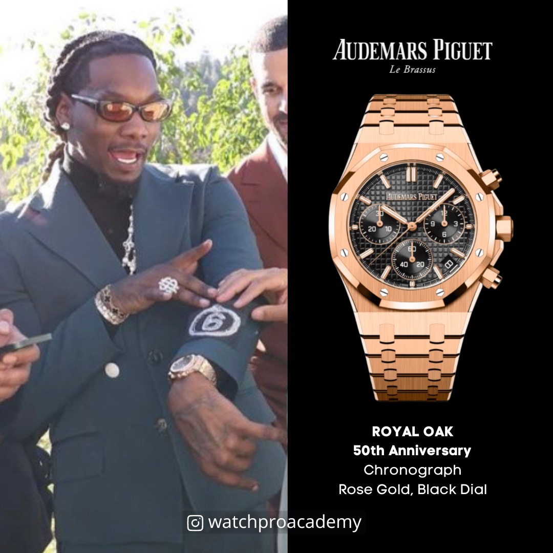 Offset wearing 50th Anniversary rose gold Ref. 26240OR