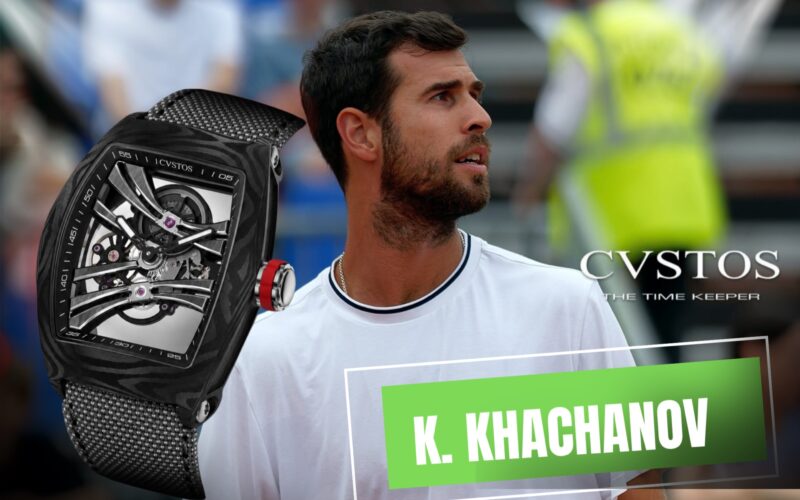 Khachanov Reaches the US Open Semi-Finals in His Own Cvstos Signature Watch