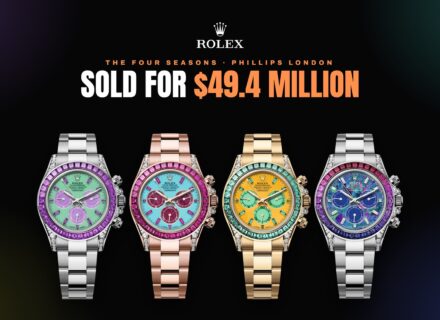 Rolex “Four Seasons” Daytonas Sell for $49.4 Million at Phillips London